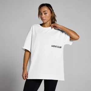 MP Unisex Move Club T-Shirt − Hvid - Size S-M
