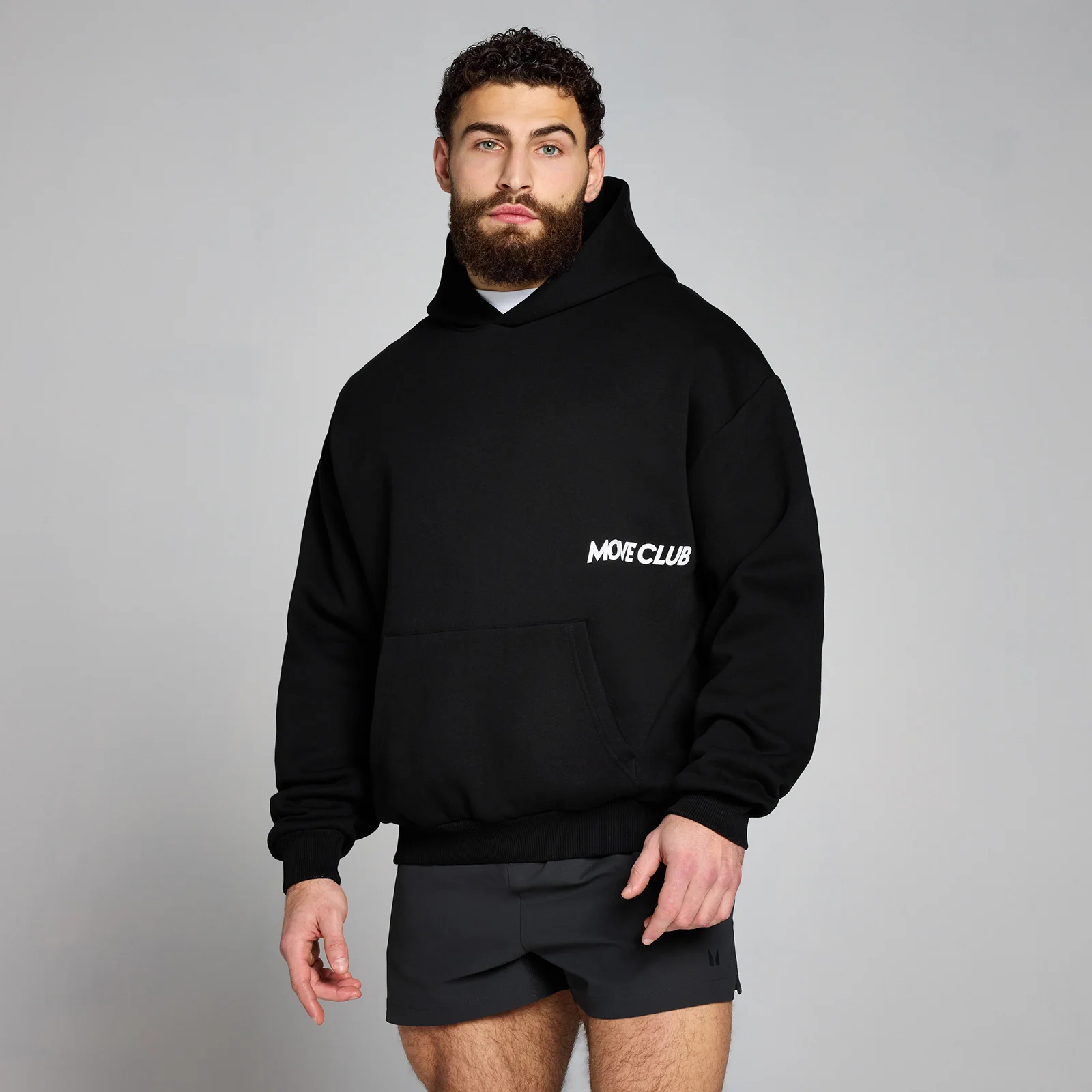 MP Move Club Hoodie til mænd − Sort - S-M Billede 1
