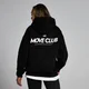 MP Unisex Move Club Hoodie − Sort