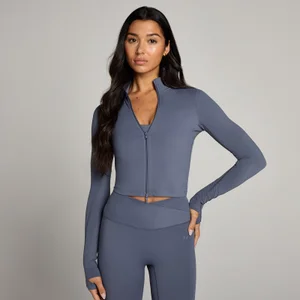 MP Tempo Cropped Jacket til kvinder – Charcoal Blue - Size L