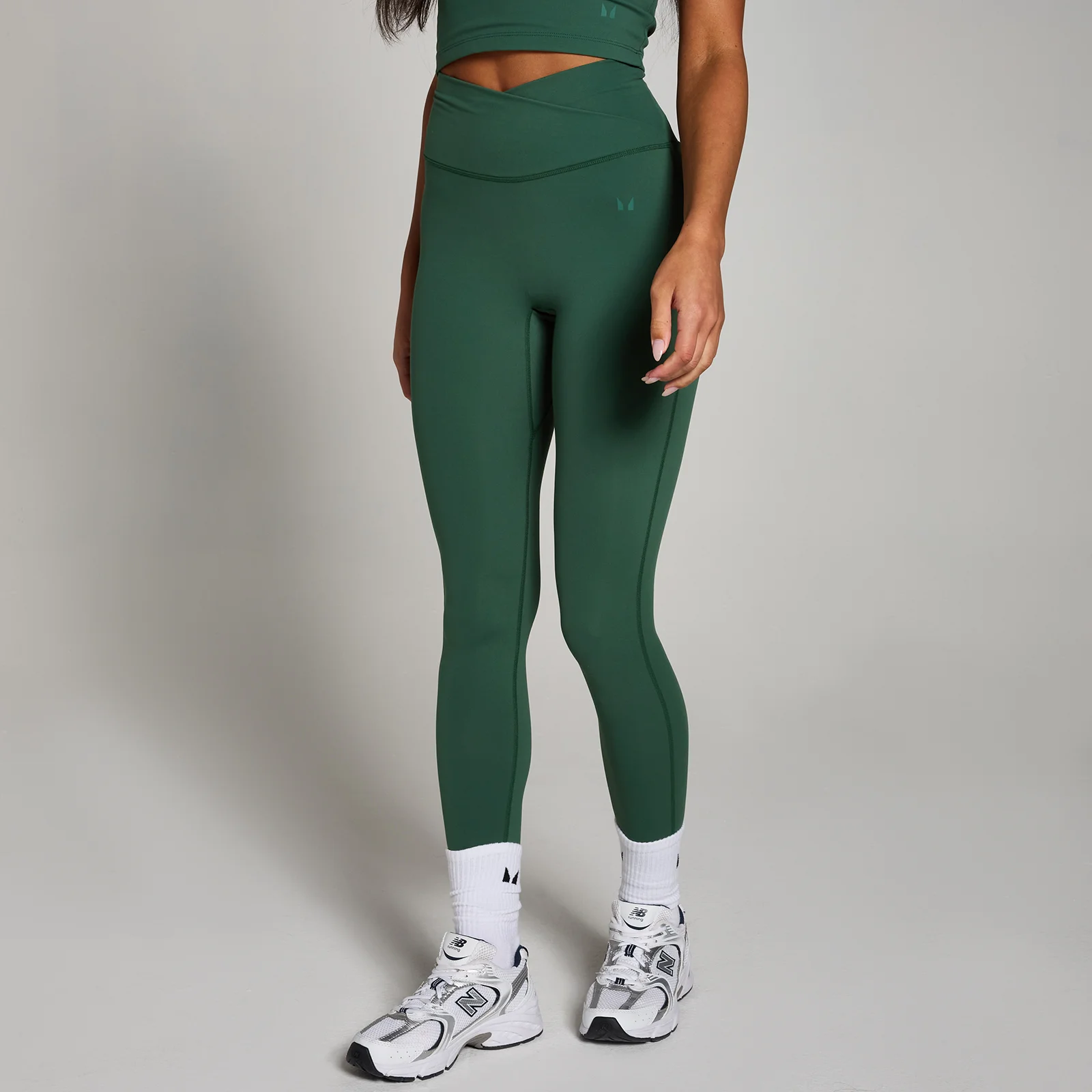 MP Tempo Leggings til kvinder – Racing Green - XS Billede 1