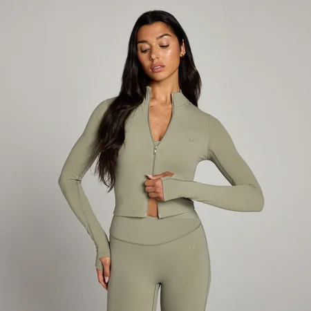 MP Tempo Cropped Jacket til kvinder – Brindle