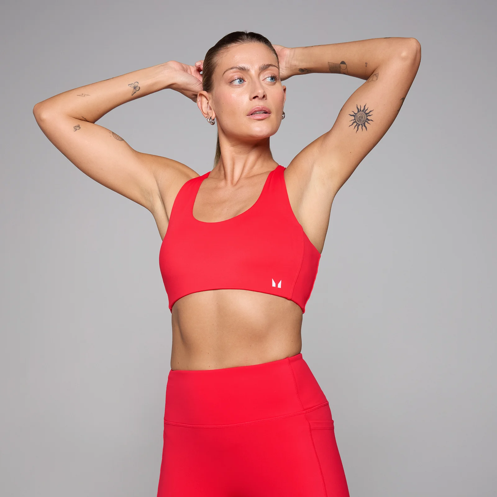 MP Active Cross Back Adjustable Bra til kvinder – Scarlet - S Billede 1