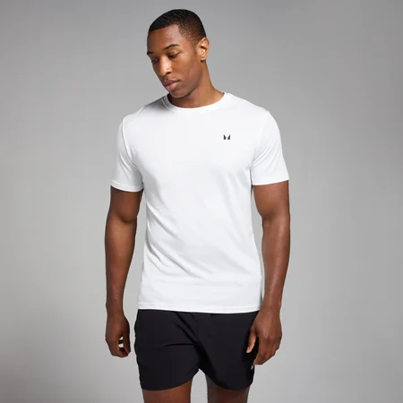 MP Active Grid Training T-Shirt til mænd – Hvid