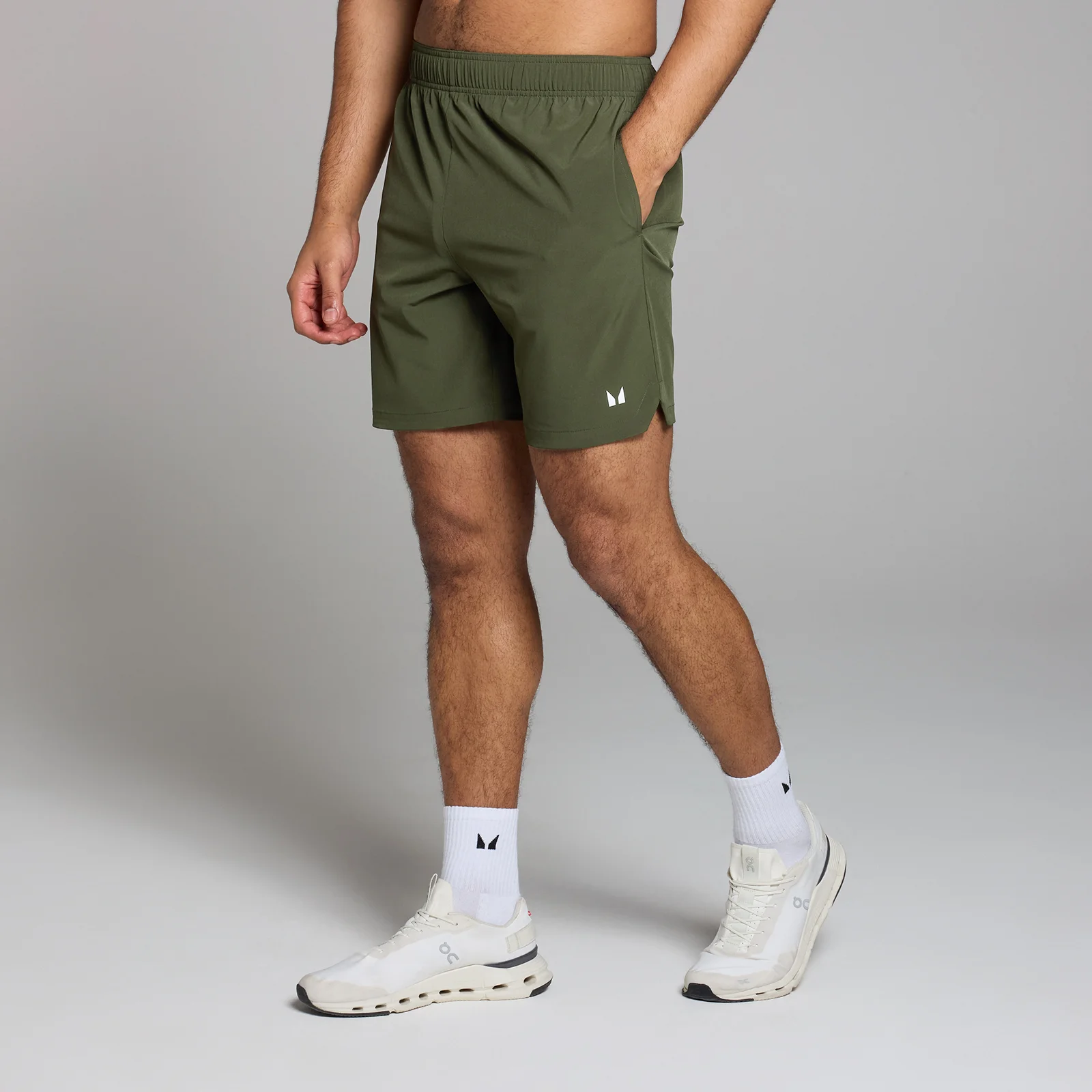 MP Active Woven 7 inch Shorts til mænd – Dark Khaki - XL Billede 1