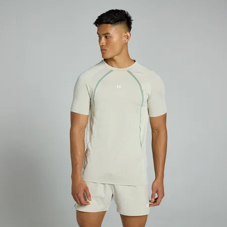MP Tempo Panel T-Shirt til mænd – Ash