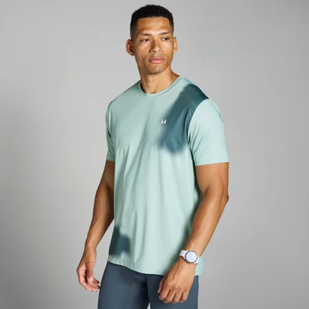MP Velocity Mesh Print T-Shirt til mænd – Grey Mist
