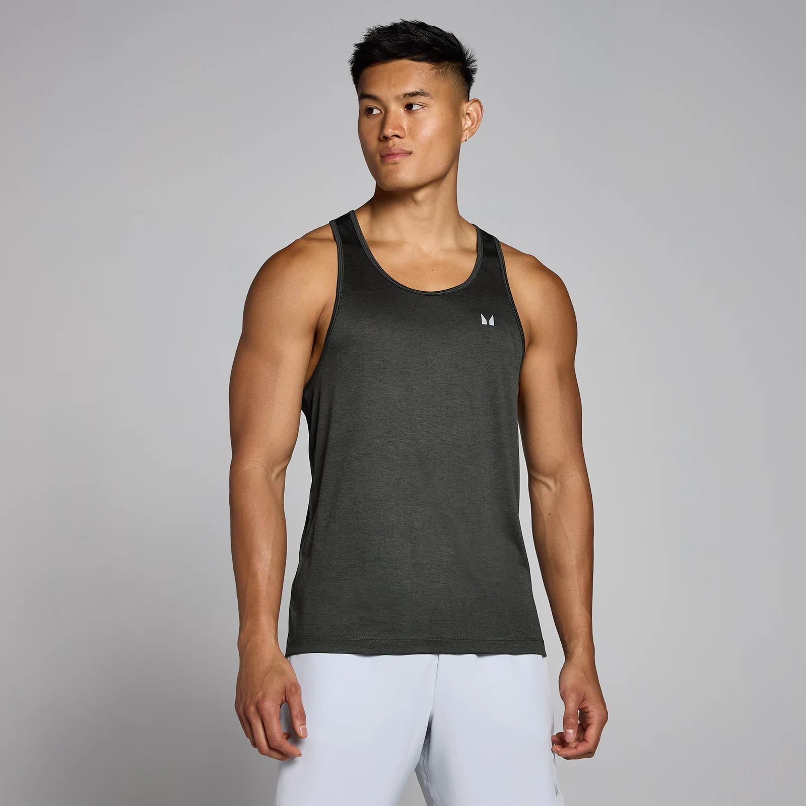 MP Tempo Marl Vest til mænd − Washed Black - XS Billede 1