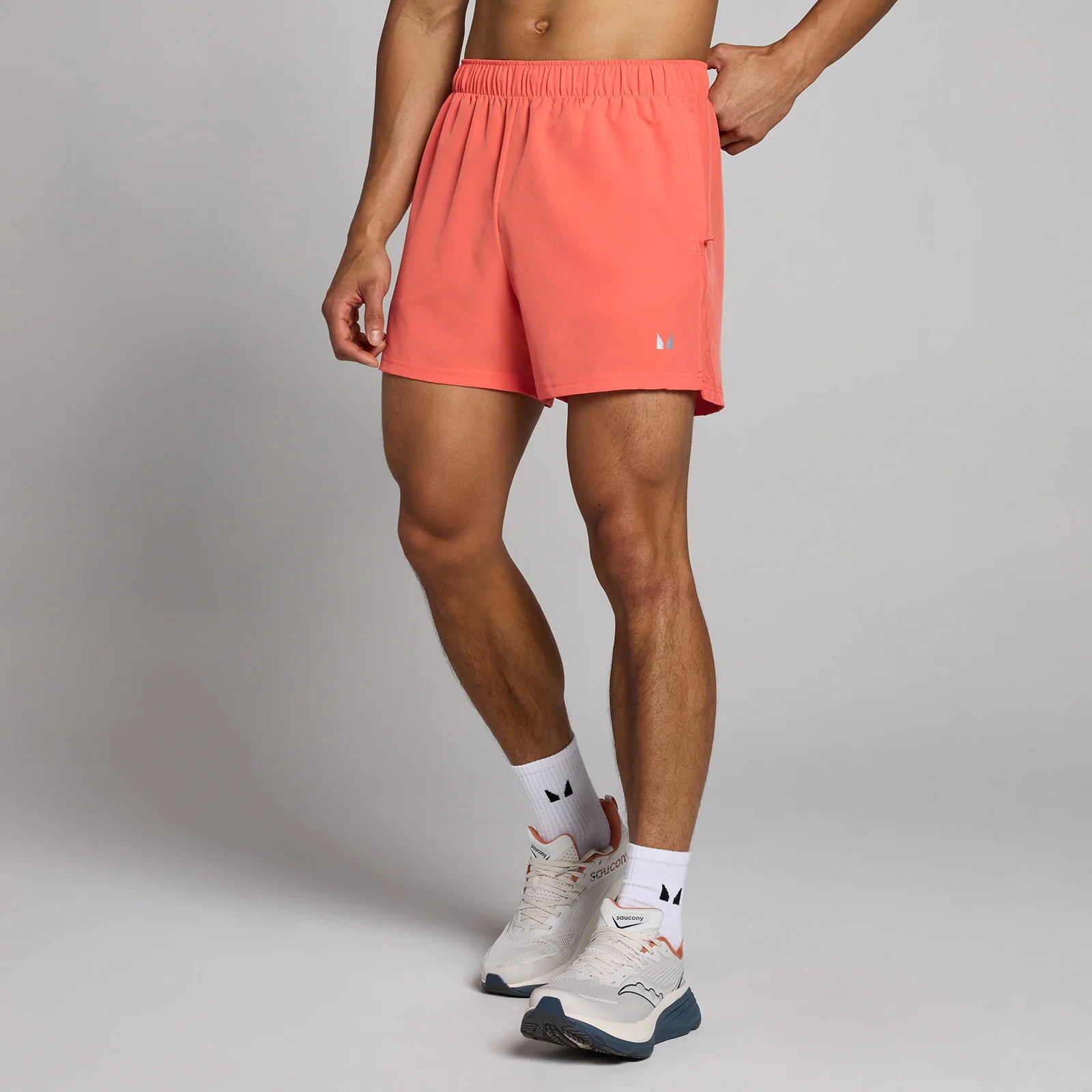 MP Tempo 5-Inch Short til mænd − Coral Red - XL Billede 1