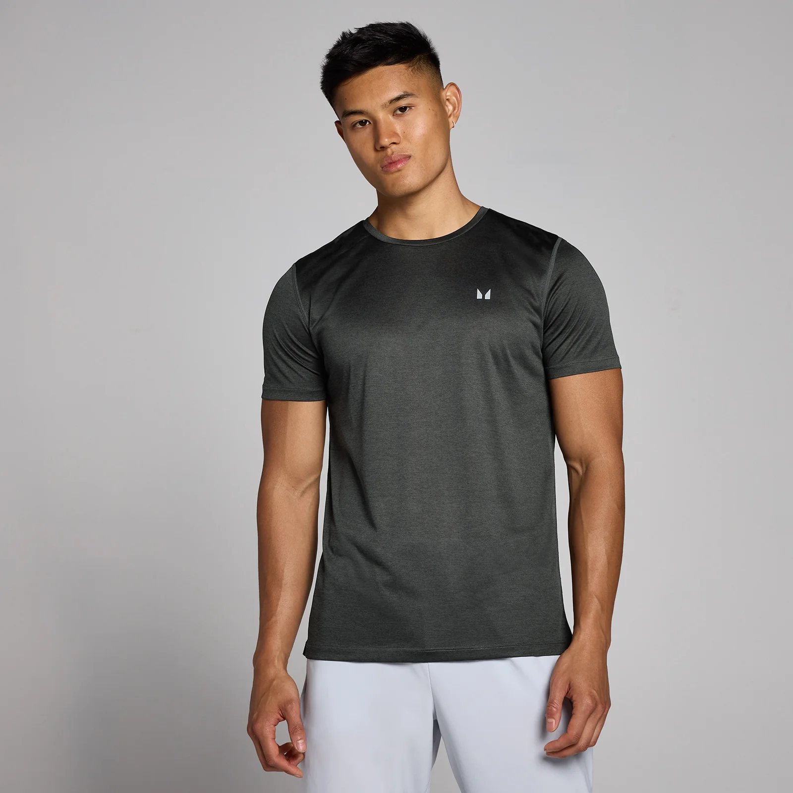 MP Tempo Marl T-Shirt til mænd – Washed Black - M Billede 1