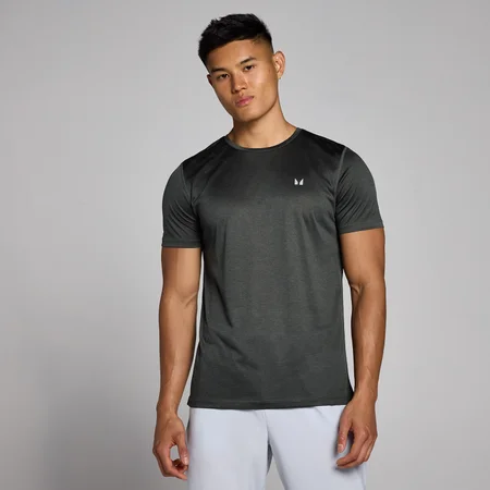 MP Tempo Marl T-Shirt til mænd – Washed Black