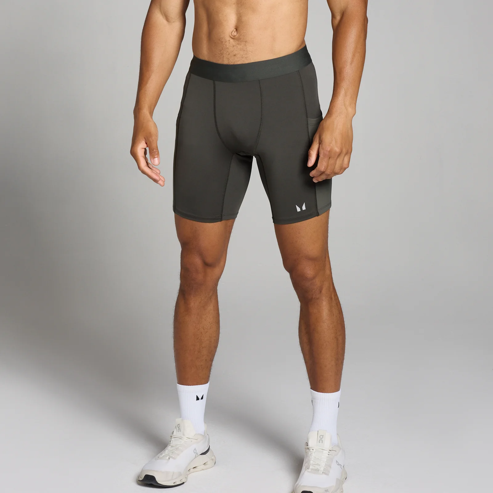 MP Tempo Baselayer til mænd – Night Grey - XS Billede 1