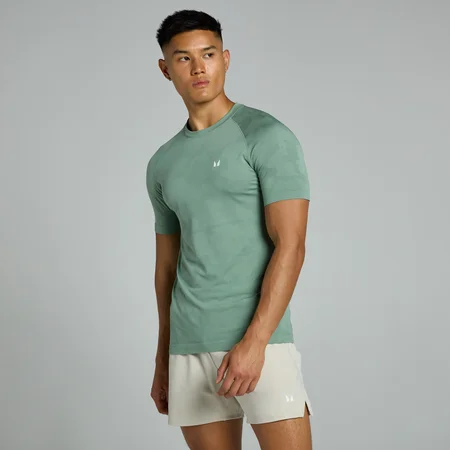 MP Tempo Seamless T-Shirt til mænd – Pale Green