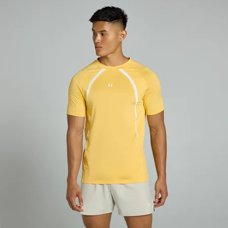 MP Tempo Panel T-Shirt til mænd – Sunny Yellow