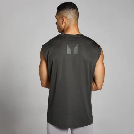 MP Tempo Oversized Mesh Training Tank til mænd – Night Grey
