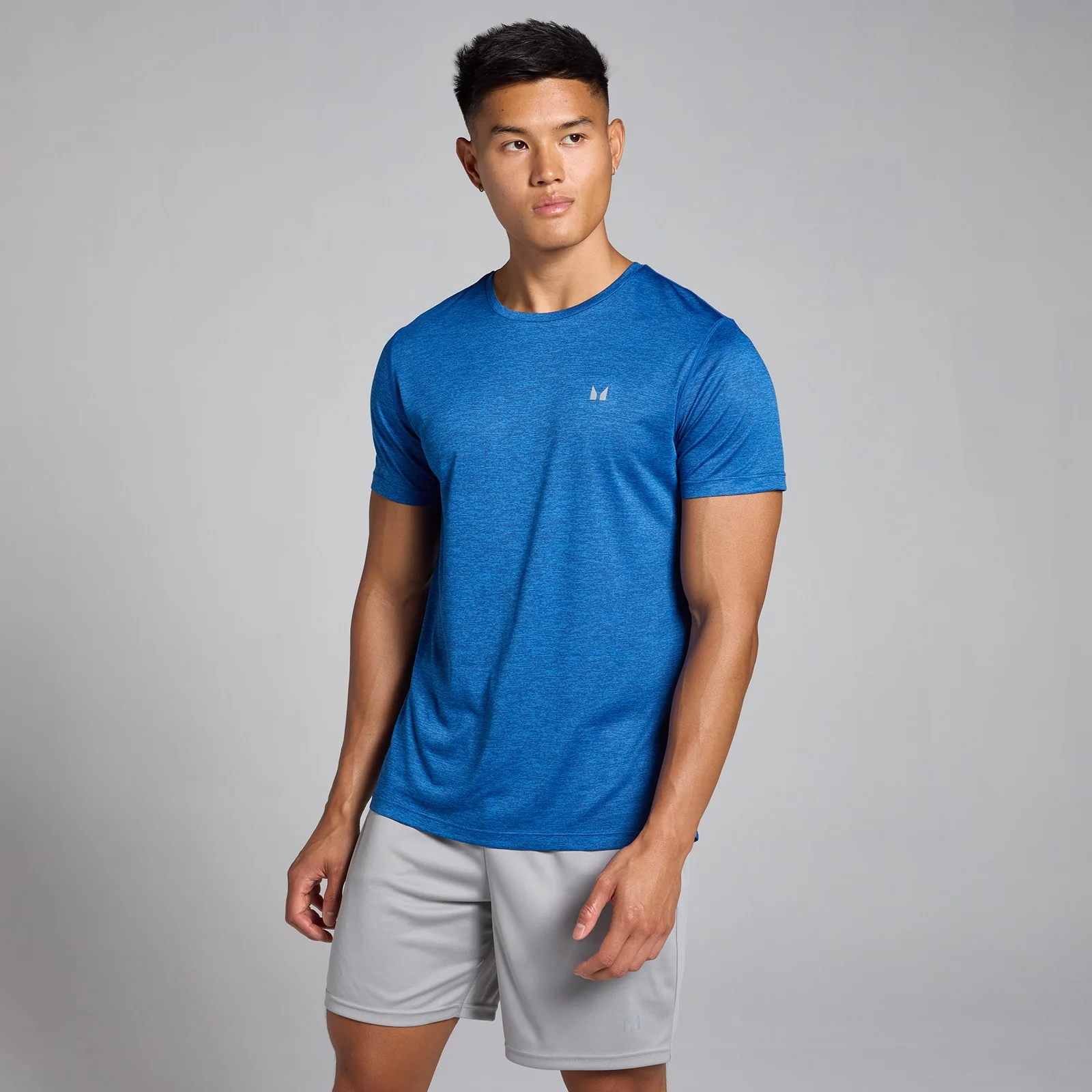 MP Tempo Marl T-Shirt til mænd − True Blue - XS Billede 1