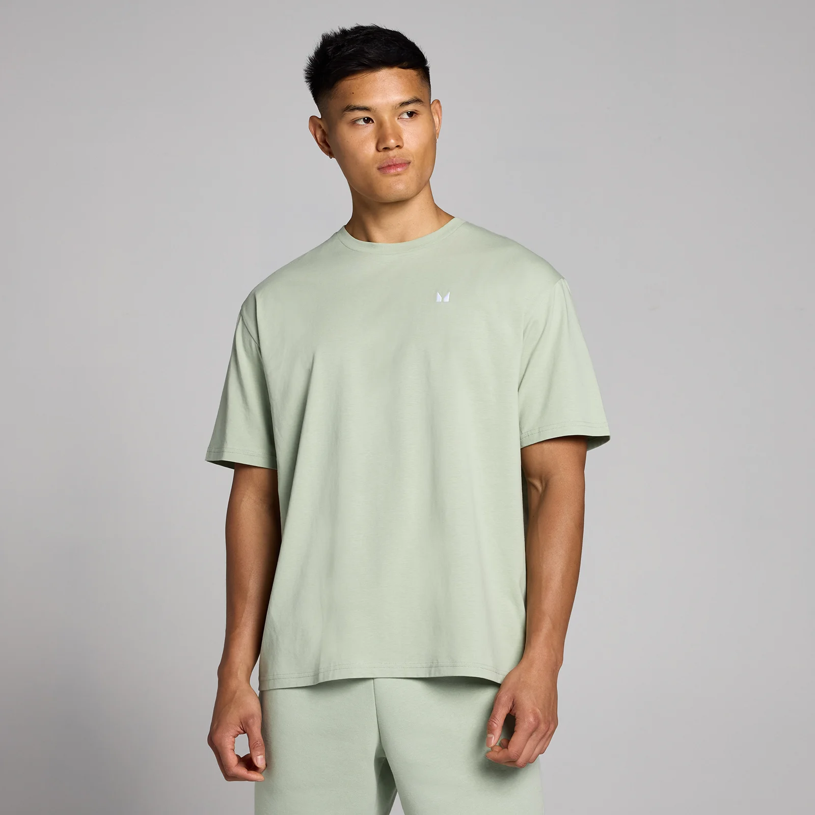 MP Rest Day Oversized T-Shirt til mænd – Pastel Green - M Billede 1