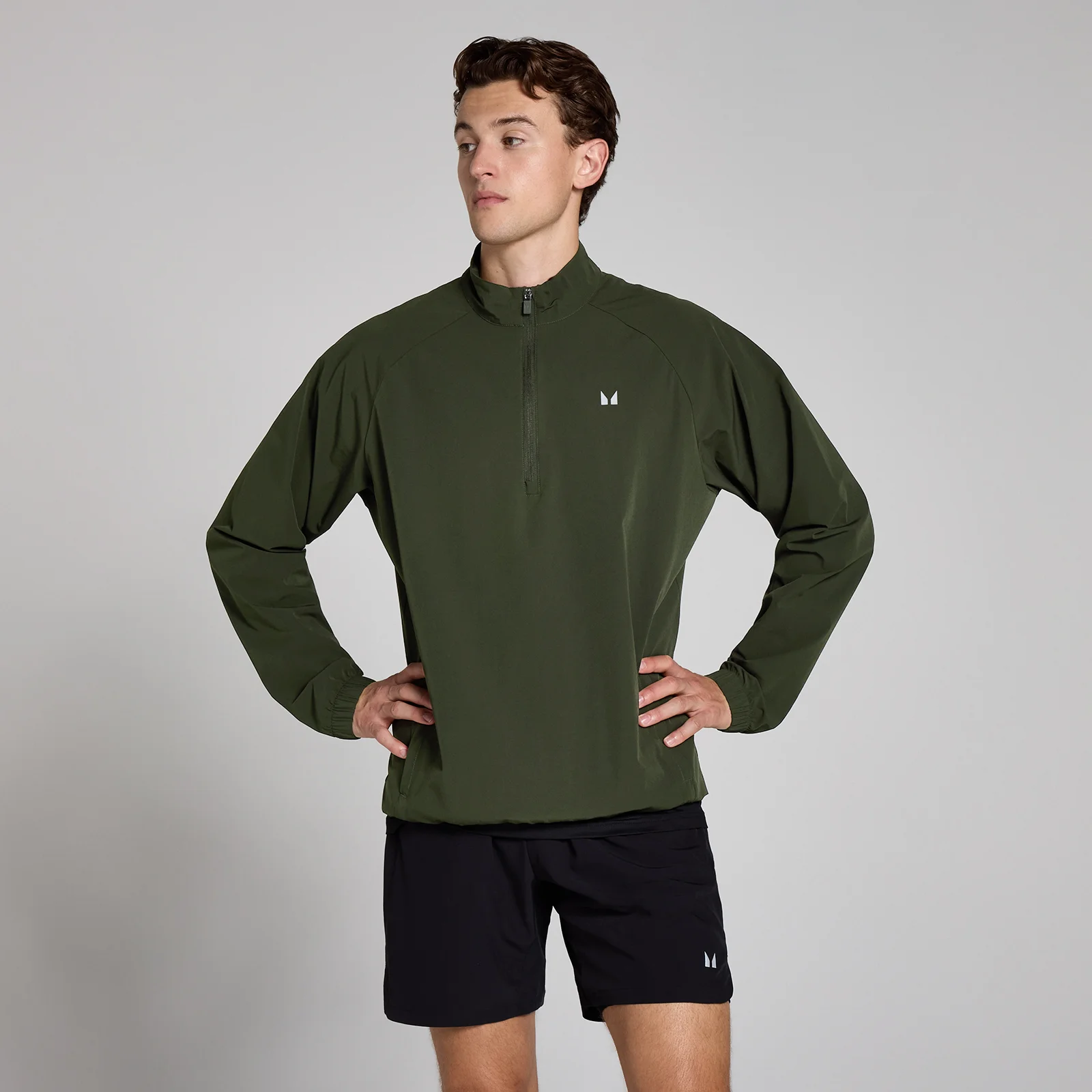 MP Lightweight Windbreaker til mænd – Forest Green - XS Billede 1