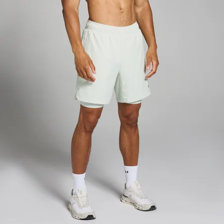 MP Training 2-in-1 Shorts til mænd – Misty Green