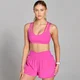 MP Tempo Double Layer Sports Bra til kvinder – Violet Pink