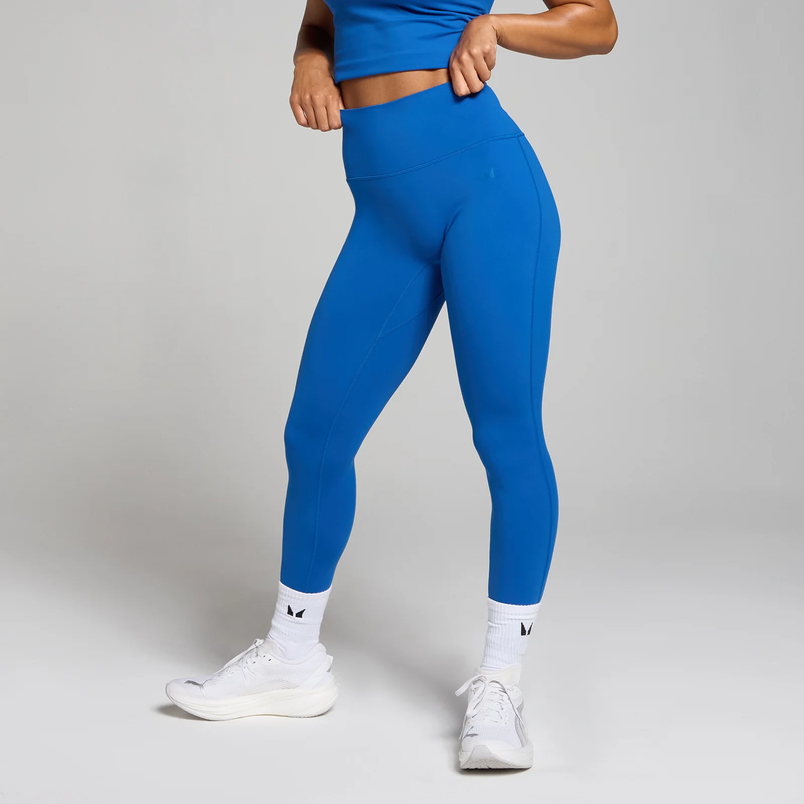 MP Tempo High Waisted Leggings til kvinder – True Blue - L Billede 1