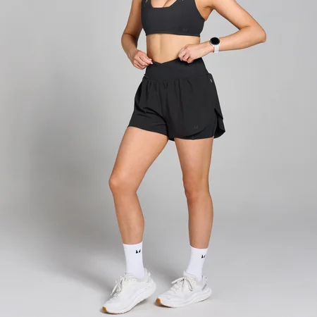 MP Velocity Pleated Running Short til kvinder – Sort
