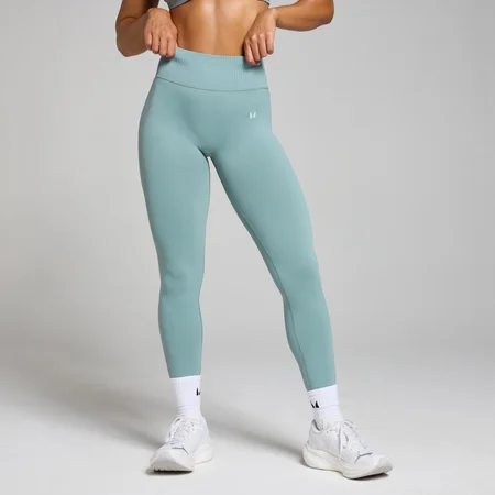 MP Tempo Mid-Rise Seamless Leggings til kvinder – Bly