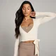MP Tempo Wrap Top til kvinder – Soft Cream