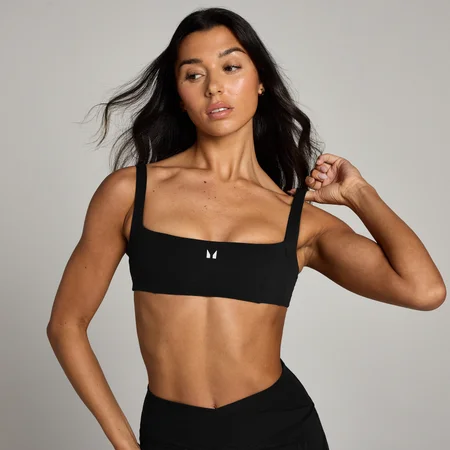 MP Studio Open Back Sports Bra til kvinder – Sort