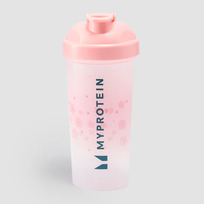 Myprotein Cherry Blossom Plastic Shaker − Pink