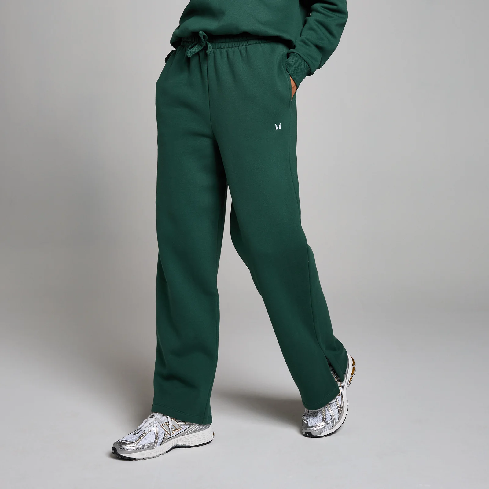 MP Basics Straight Leg Joggers til kvinder – Racing Green - S Billede 1