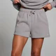 MP Basics Sweatshorts til kvinder − Mushroom