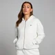 MP Basics Zip Through Hoodie til kvinder – Cloud