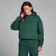 MP Basics Oversized Hoodie til kvinder – Racing Green