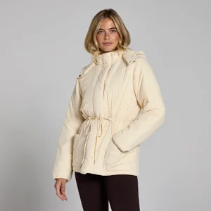 MP Adjustable Waist Short Jacket til kvinder – Soft Cream - Size S