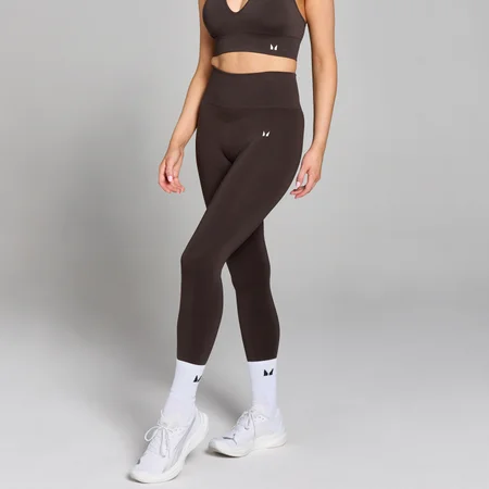 MP Tempo Seamless Scrunch Leggings til kvinder – Chokolade