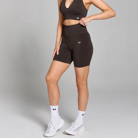 MP Tempo Seamless Scrunch Shorts til kvinder – Chokolade