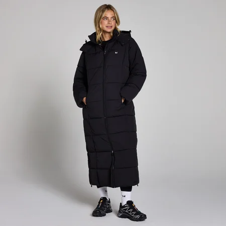 MP Maxi Padded Puffer Jacket til kvinder – Sort