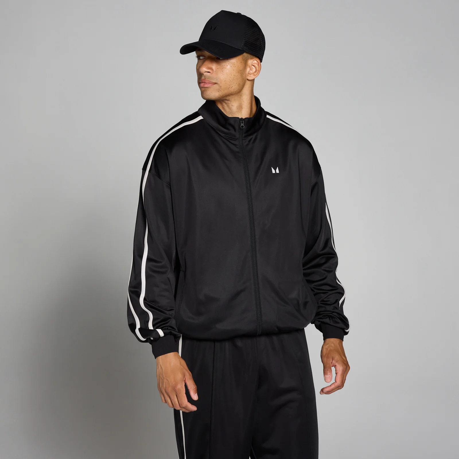 MP Tricot Track Jacket til mænd – Sort - XS Billede 1