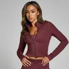 MP Tempo Cropped Jacket til kvinder – Deep Berry