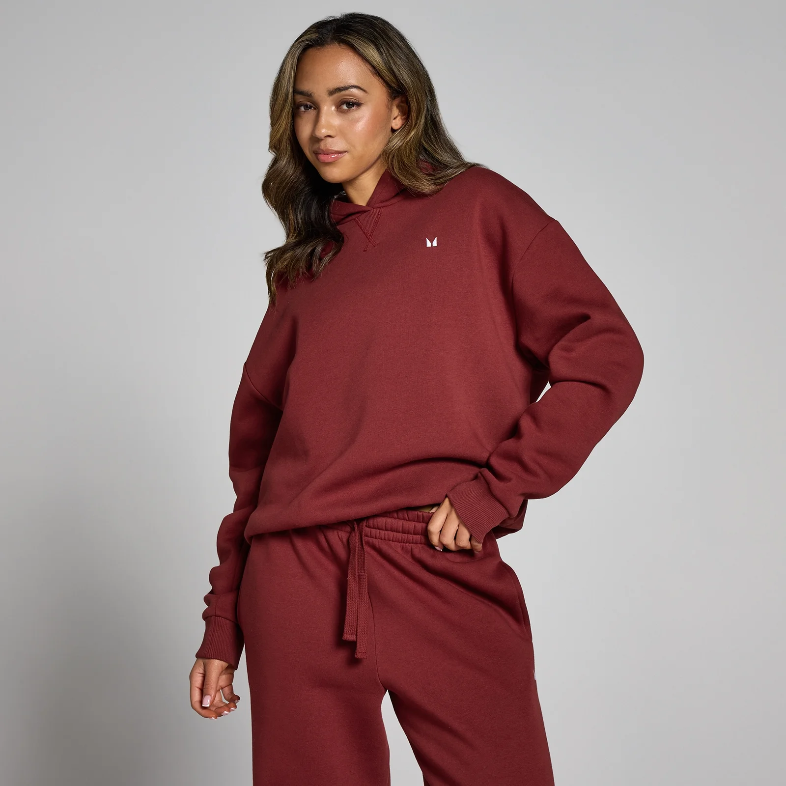 MP Basics Oversized Hoodie til kvinder – Cherry - M Billede 1