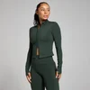 MP Tempo Cropped Jacket til kvinder – Dark Emerald