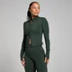 MP Tempo Cropped Jacket til kvinder – Dark Emerald