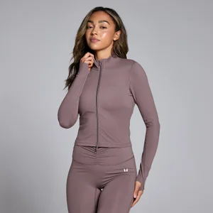 MP Tempo Cropped Jacket til kvinder – Mocha - Size XL