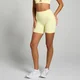 MP Tempo Ultra Curved Seam Shorts til kvinder – Lemon