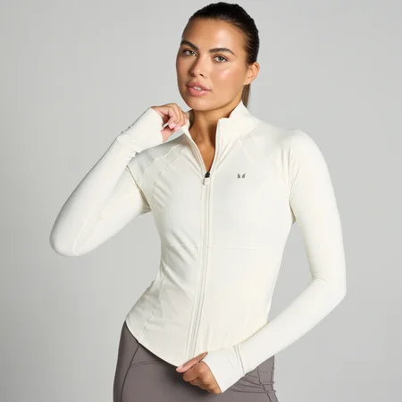 MP Tempo Ultra Curved Seam Jacket til kvinder – Vanilla