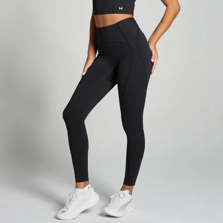 MP Tempo Ultra Curved Seam Leggings til kvinder – Sort