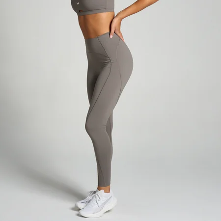MP Tempo Ultra Curved Seam Leggings til kvinder – Dark Truffle