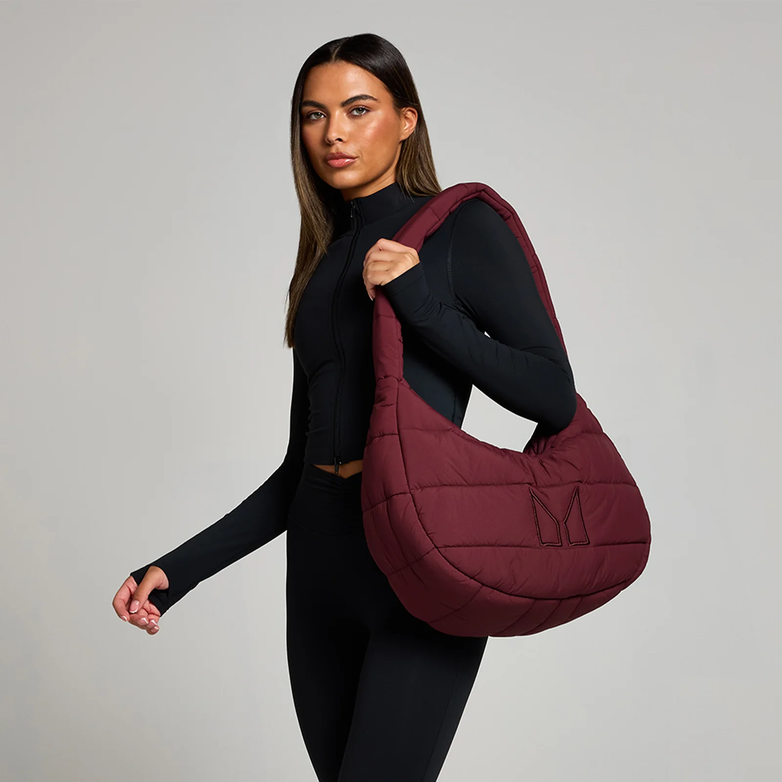 MP Padded Tote Bag − Deep Berry Billede 1