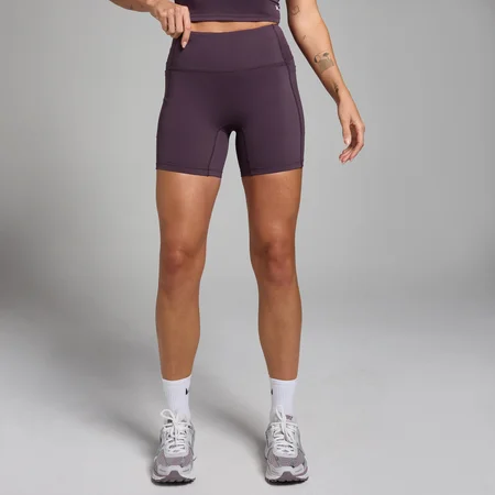 MP Active Pocket Cycling Shorts til kvinder – Deep Purple
